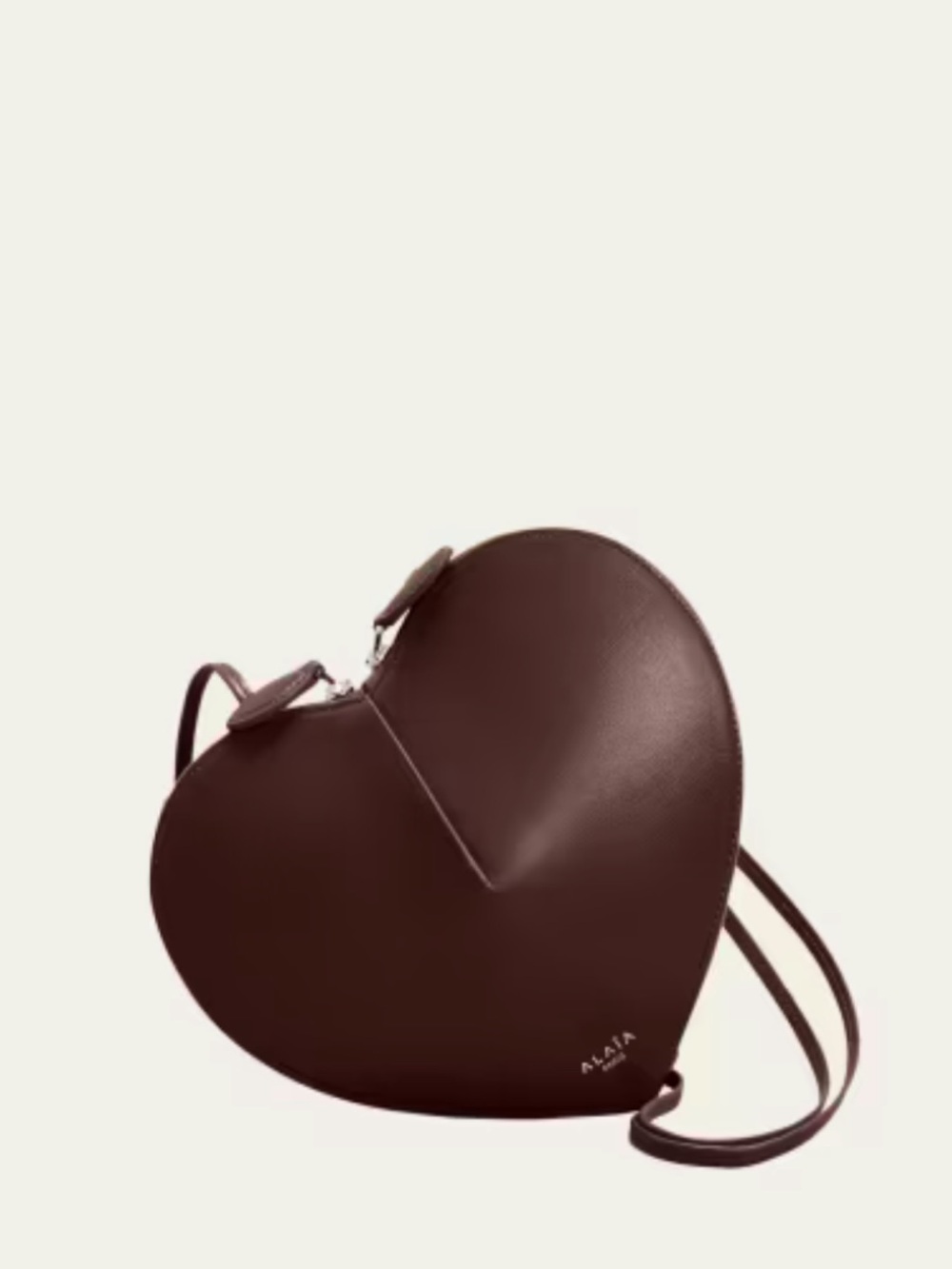 ALAIA | Handbag | Lux Calfskin Le Coeur Bag Rouge Grenat - Picture 11 of 11